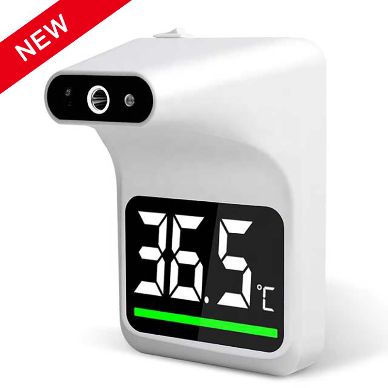 Non Contact Body Thermometer Infrarood Wall Mounted Thermometer met alarm